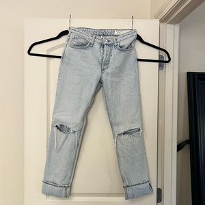 Rag & Bone Rosa mid rise boyfriend denim